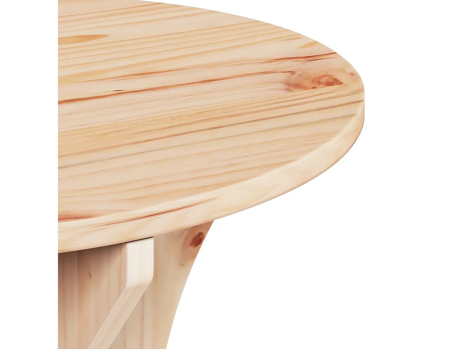 Salontafel 2 stuks Naturel 46 x 46 x 47 cm Massief grenenhout