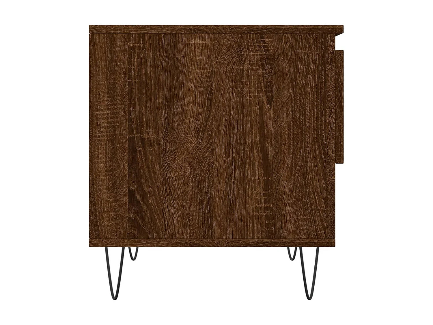 Salontafels 2 stuks eikenbruin 50x46x50 cm bewerkt hout