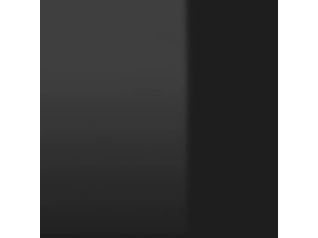 Tavolini da caffè 2 pezzi in legno ingegnerizzato nero lucido