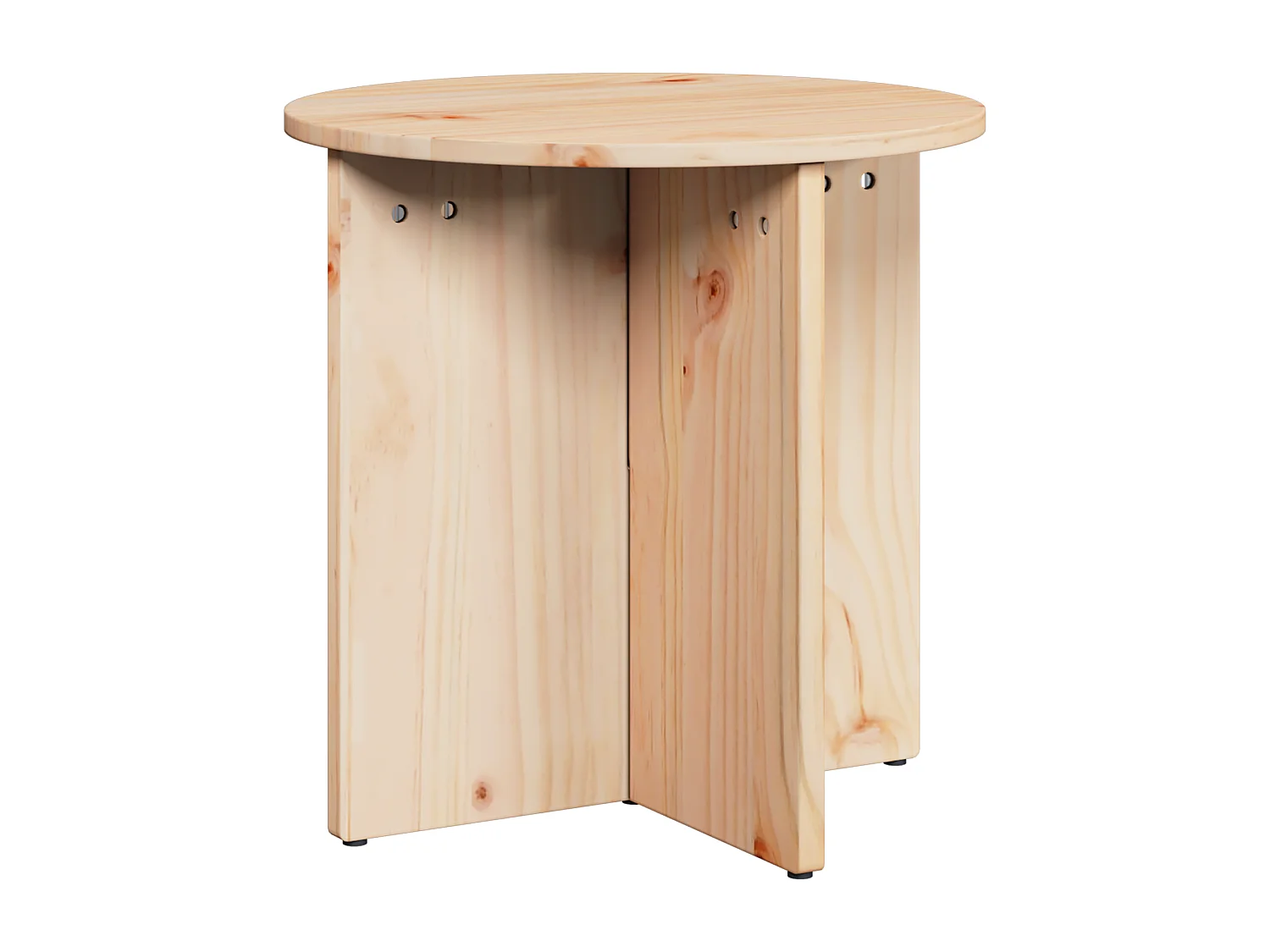 Table basse 2 pcs Naturel 41,5 x 41,5 x 41 cm