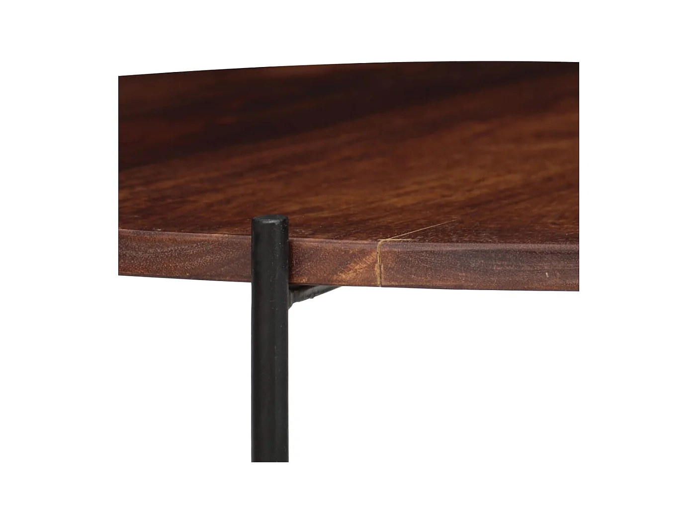 Ensemble de table basse 2 pcs Bois massif 60x35 cm