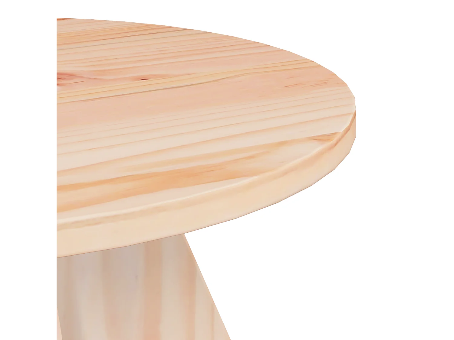 Salontafel 3 stuks Naturel 49 x 49 x 30 cm Massief grenenhout