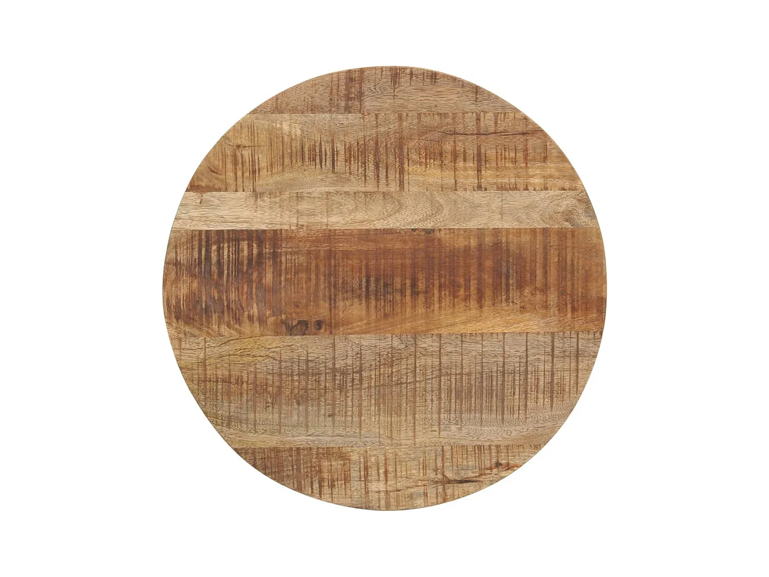 Tables gigognes 2 pcs Bois de manguier brut