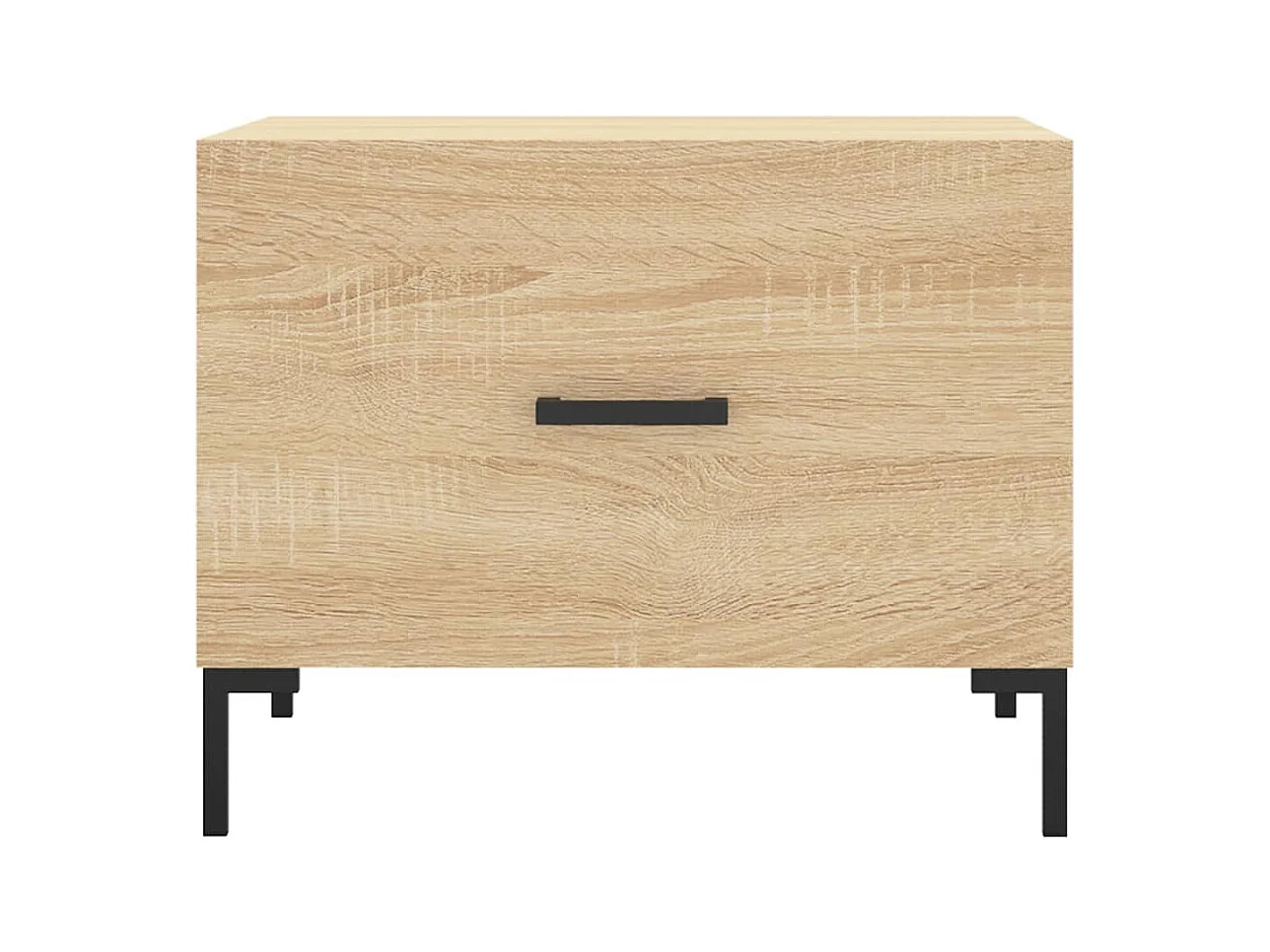 Tables basses 2 pcs chêne sonoma 50x50x40 cm bois d'ingénierie