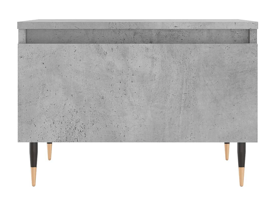 Tables basses 2 pcs gris béton 50x46x35 cm bois d'ingénierie