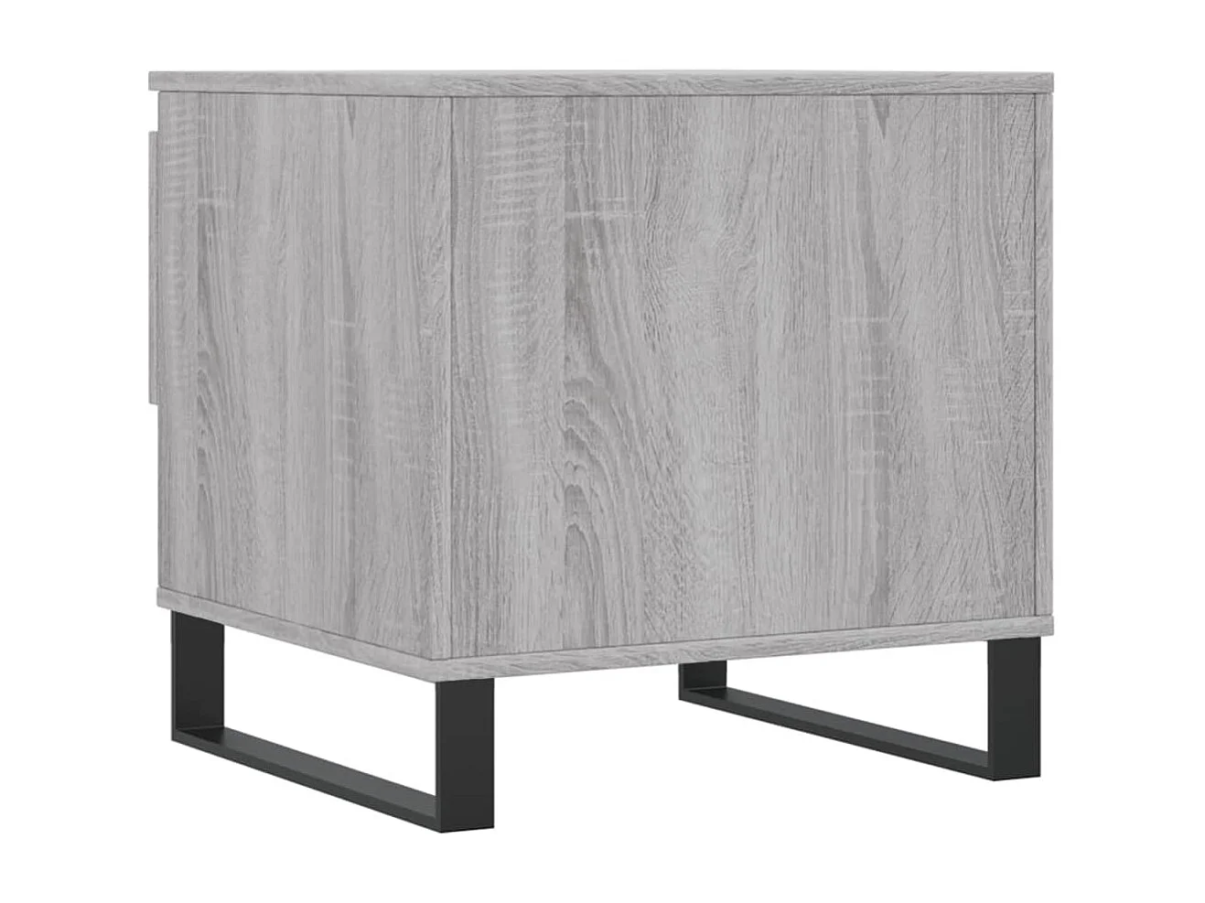 Tables basses 2 pcs sonoma gris 50x46x50 cm bois d'ingénierie