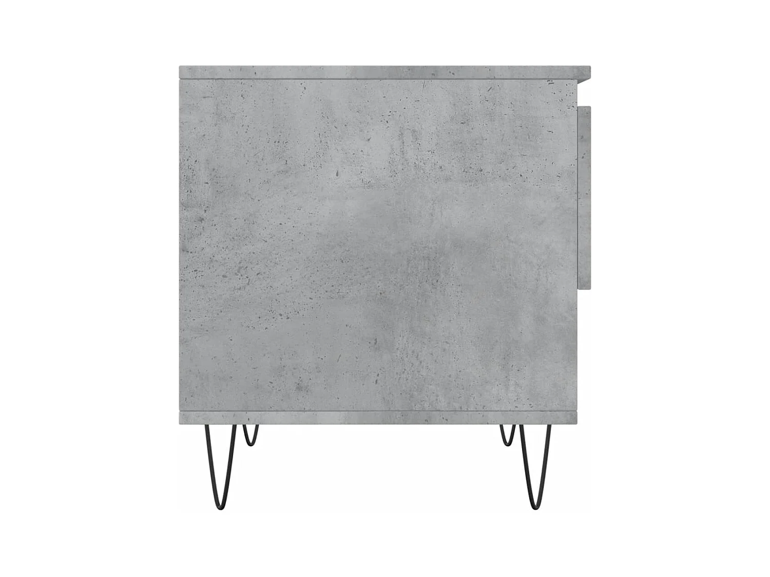 Salontafels 2 stuks betongrijs 50x46x50 cm bewerkt hout