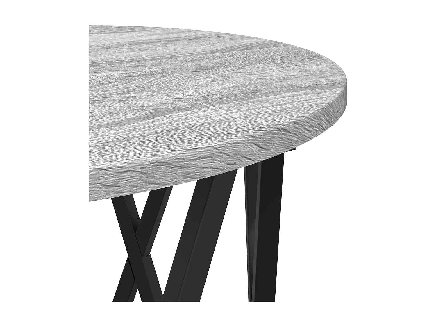 Tables d'appoint 2 pcs Gris Sonoma en bois aggloméré