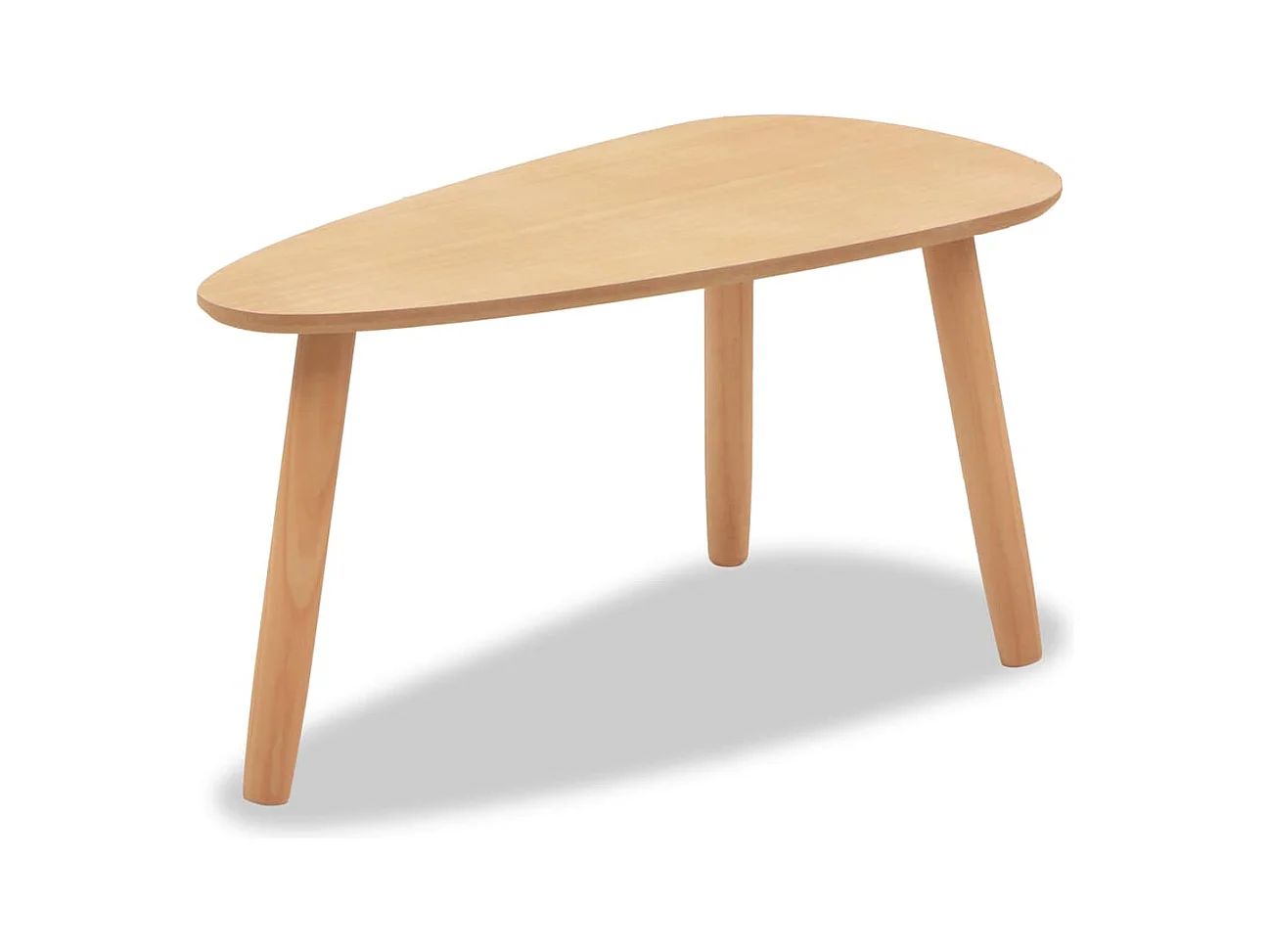 Ensemble de tables basses 2 pcs Bois de pin massif Marron