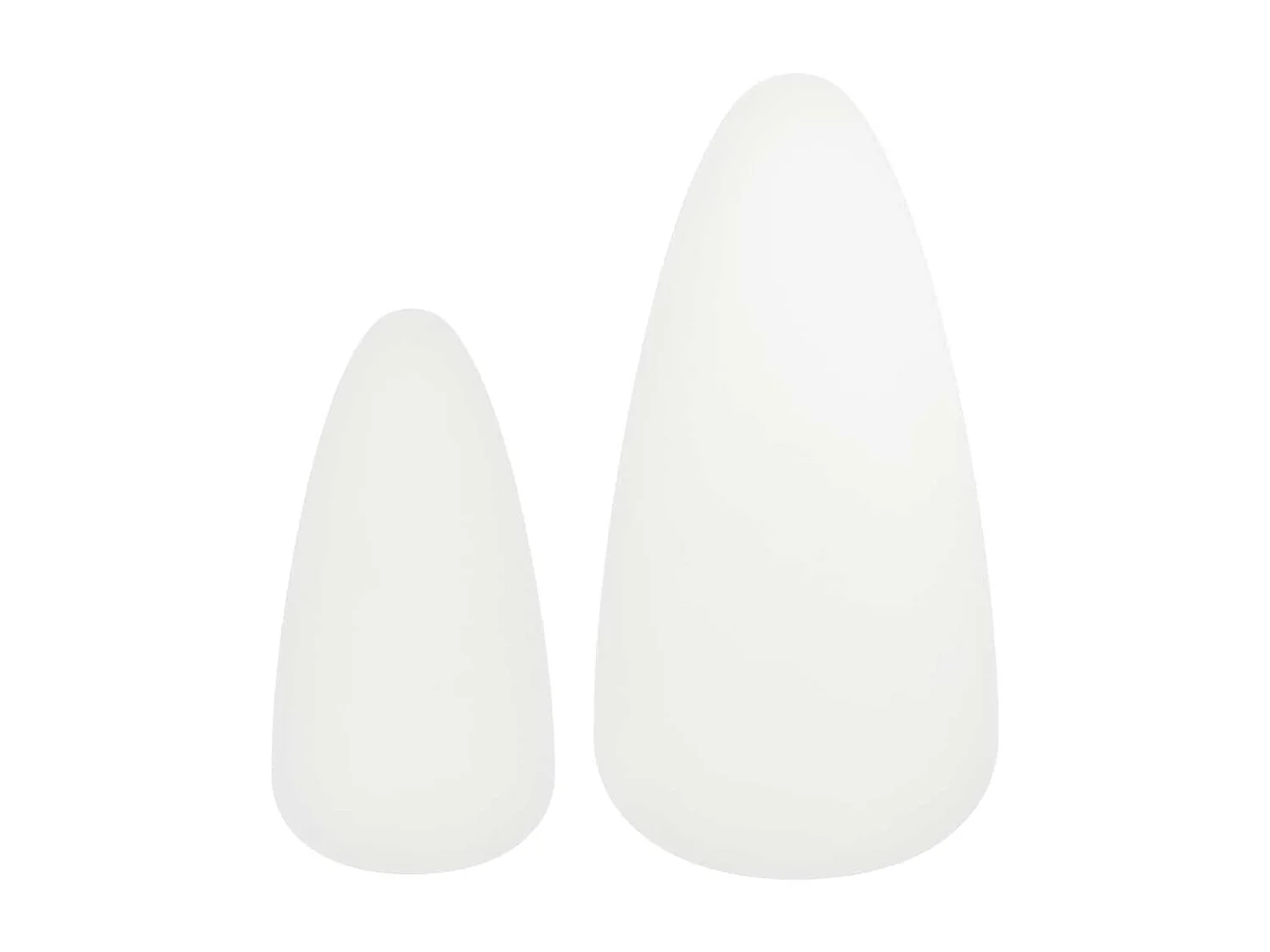 Ensemble de tables basses 2 pcs Bois de pin massif Blanc