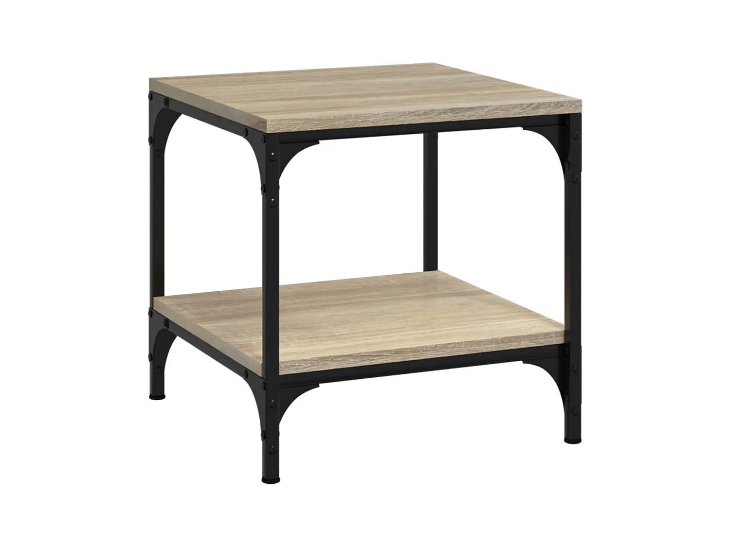 Tavolini laterali 2 pz. Rovere Sonoma 40x40x40 cm Legno composito
