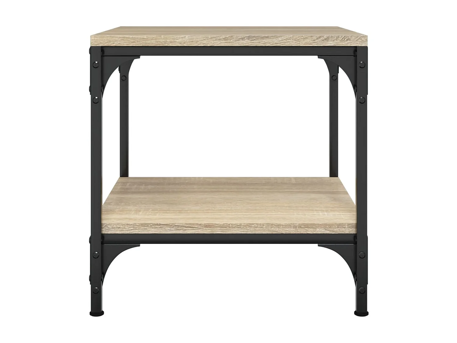 Tables d'appoint 2 pcs Chêne sonoma 40x40x40 cm Bois ingénierie