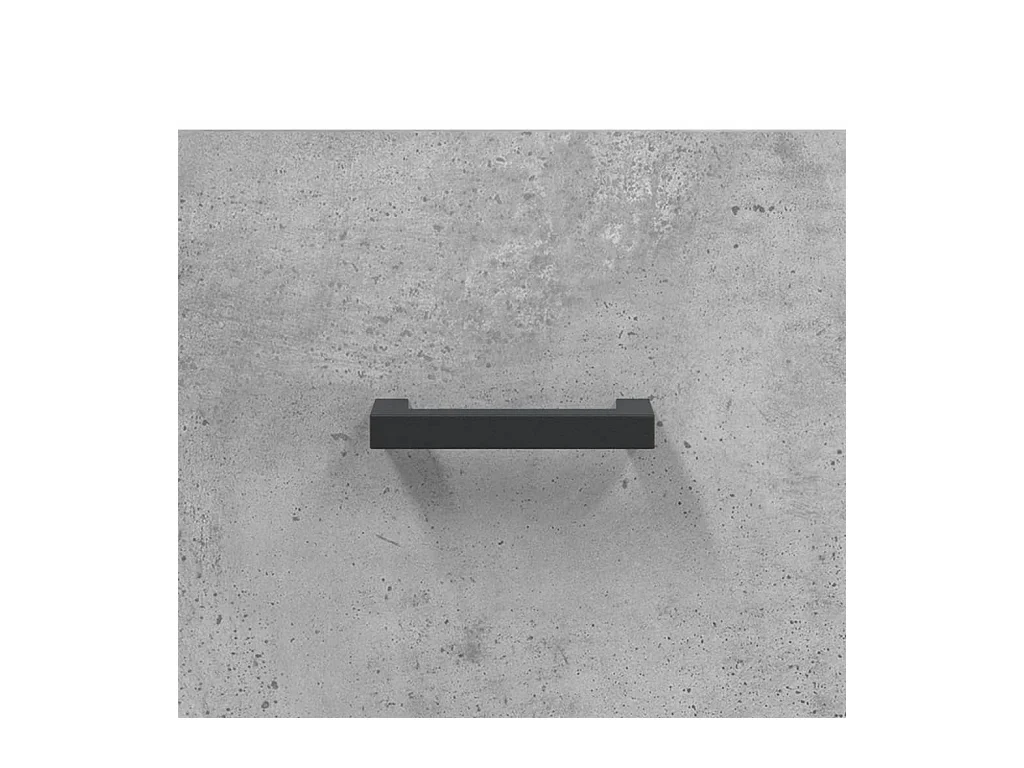 Salontafels 2 stuks betongrijs 50x50x40 cm bewerkt hout