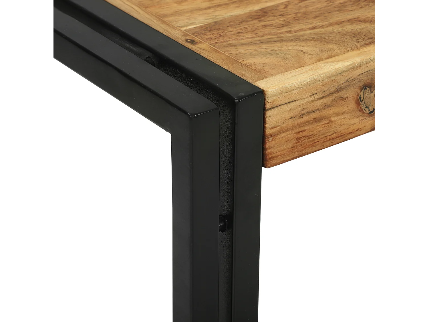 Set van 2 salontafels van massief acaciahout