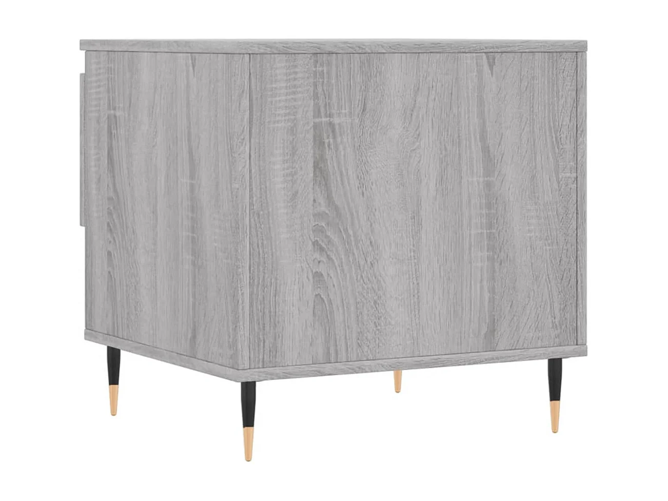 Tables basses 2 pcs sonoma gris 50x46x50 cm bois d'ingénierie