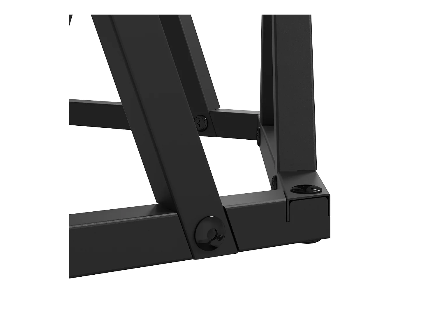 Tavolini laterali impilabili in 3 pezzi realizzati in legno riciclato e laminato