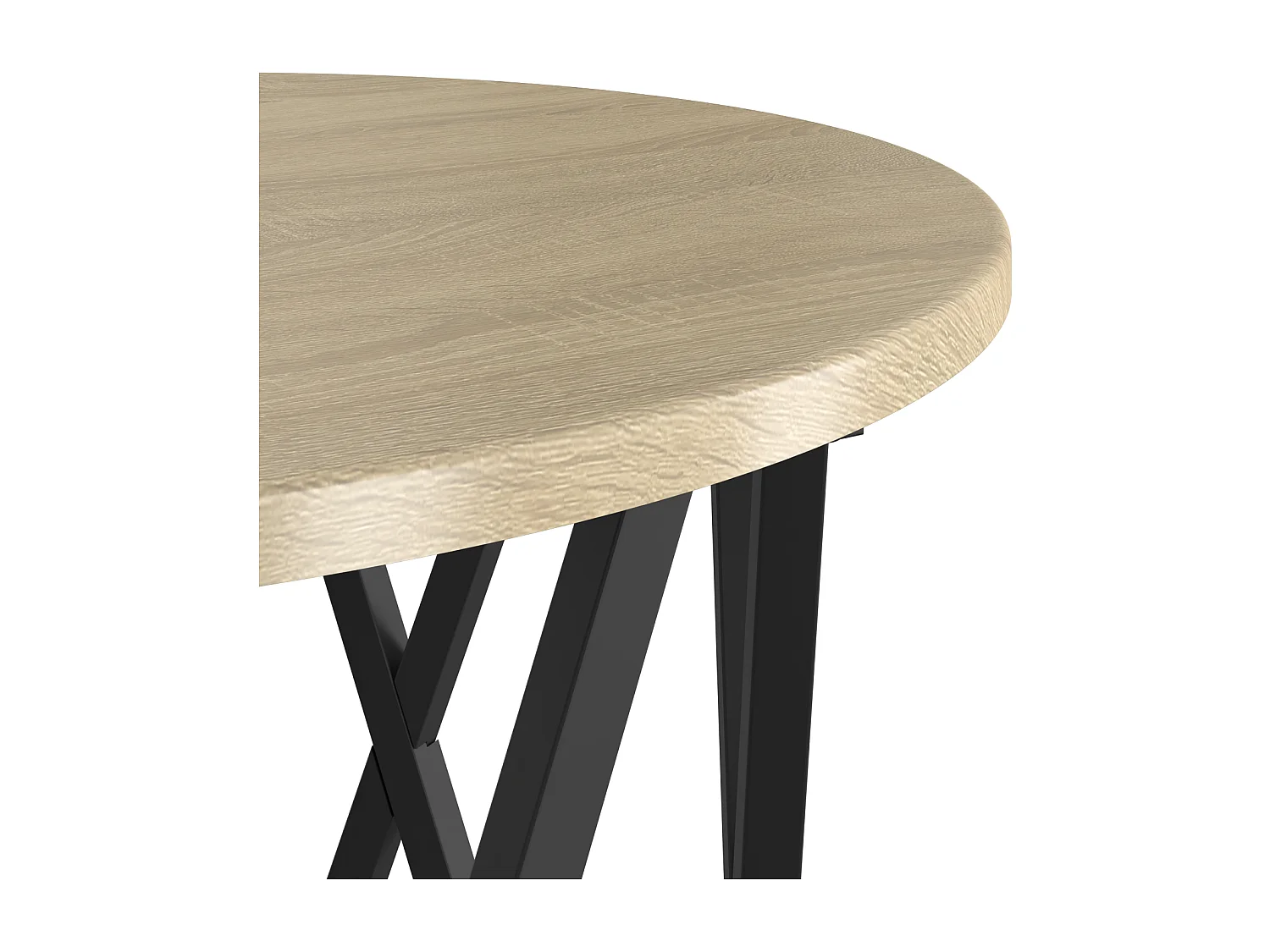 Tables d'appoint empilables 3 pcs Chêne Sonoma en bois aggloméré