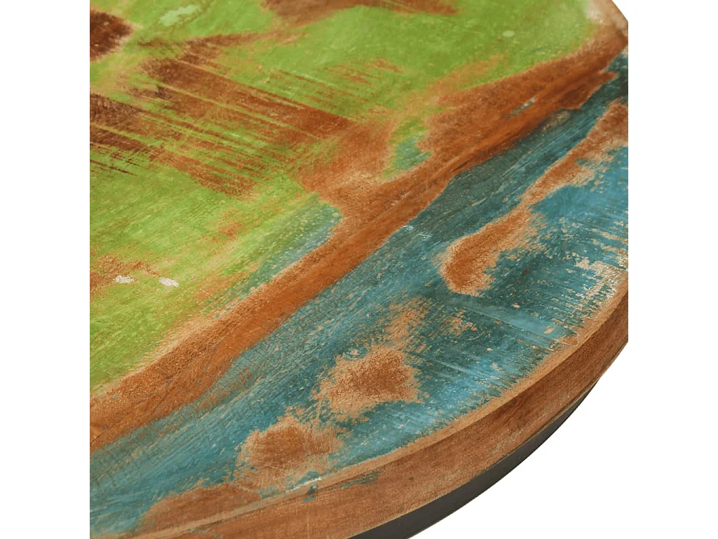 Tables gigognes 3 pcs bois massif de récupération