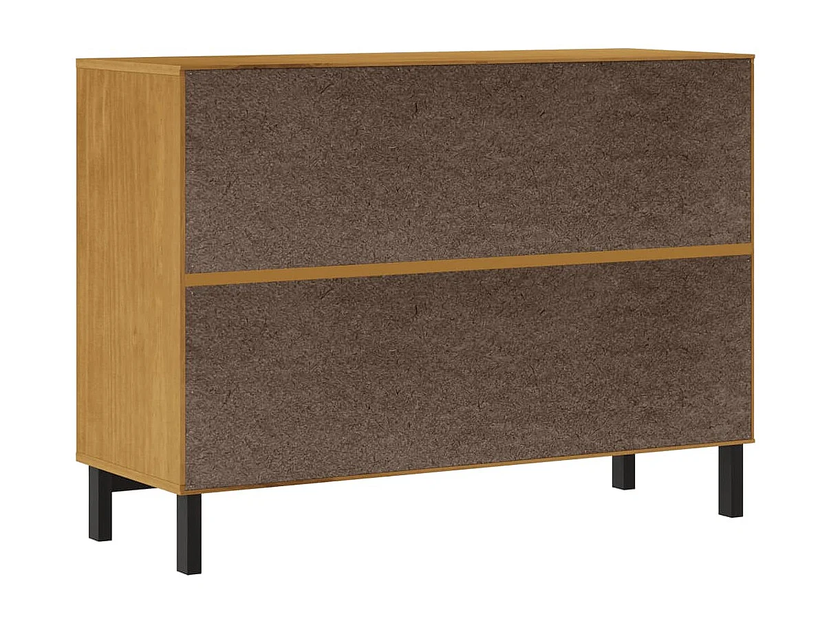 ladekast 110x40x80 cm massief grenenhout