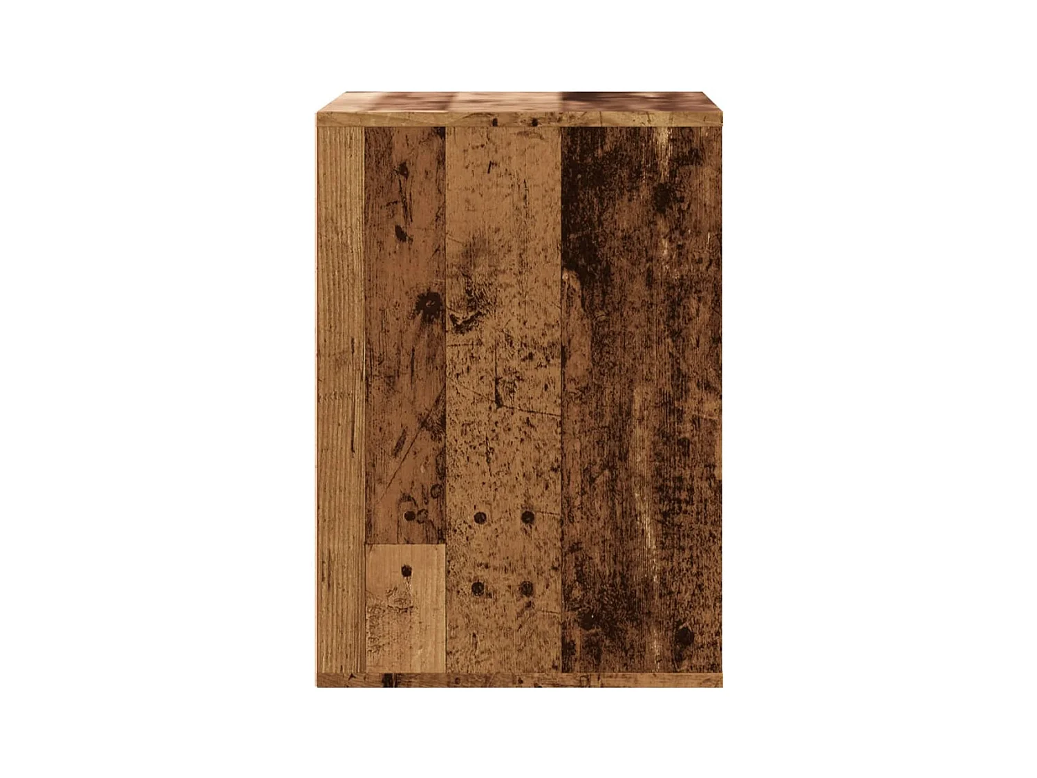 Oude houten hoekladekast 60x41x58 cm bewerkt hout