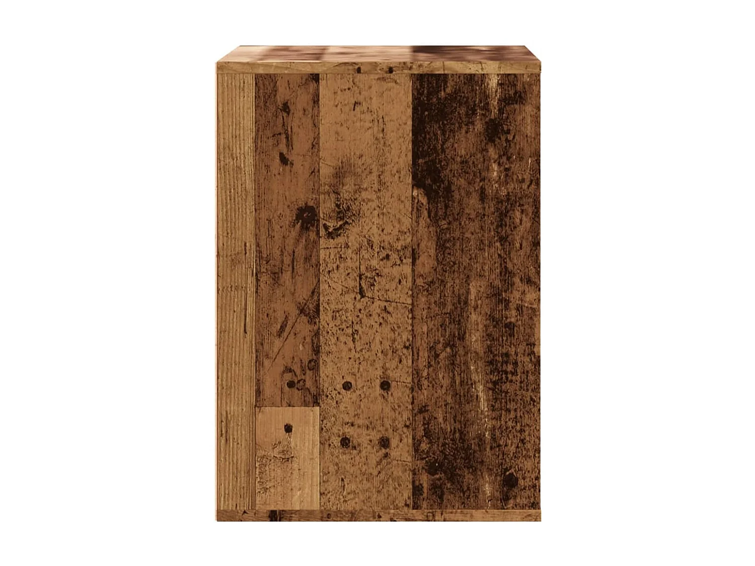 Commode d'angle vieux bois 60x41x58 cm bois d'ingénierie