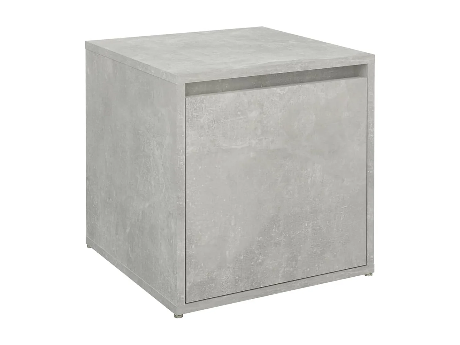 Tiroir boîte Gris béton 40,5x40x40 cm Bois d'ingénierie