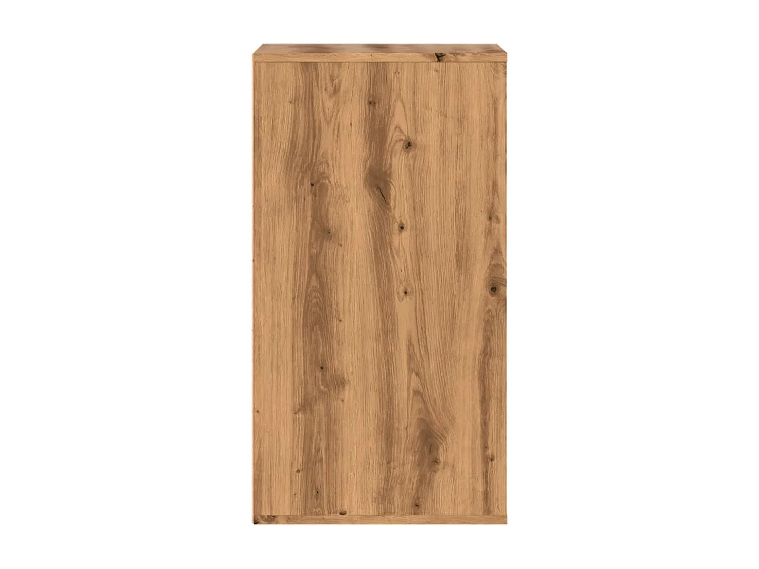 Handgemaakte eikenhouten hoekladekast 40x41x76 cm van bewerkt hout