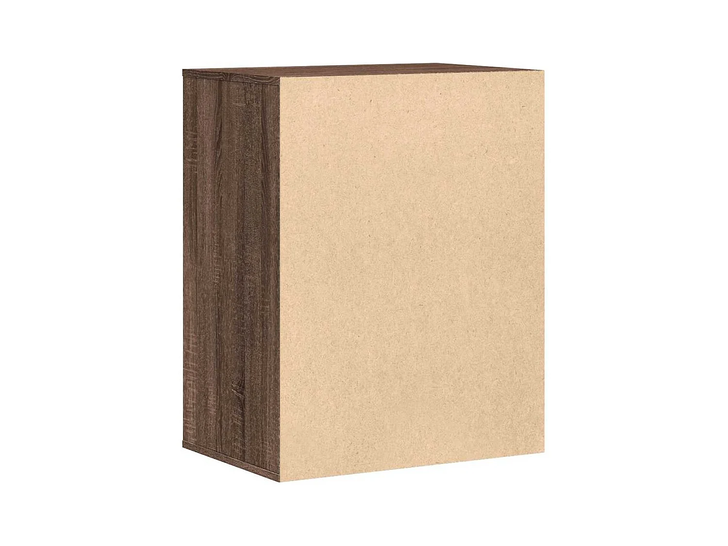 Cómoda esquinera de roble marrón 60x41x76 cm madera de ingeniería