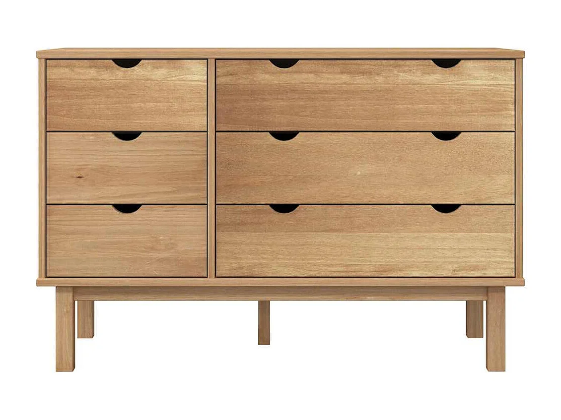 Commode  111x43x73,5 cm bois de pin massif