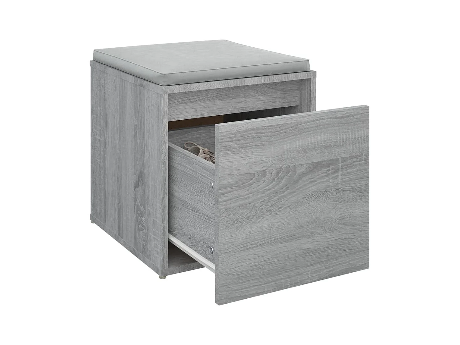 Tiroir boîte Sonoma gris 40,5x40x40 cm Bois d'ingénierie