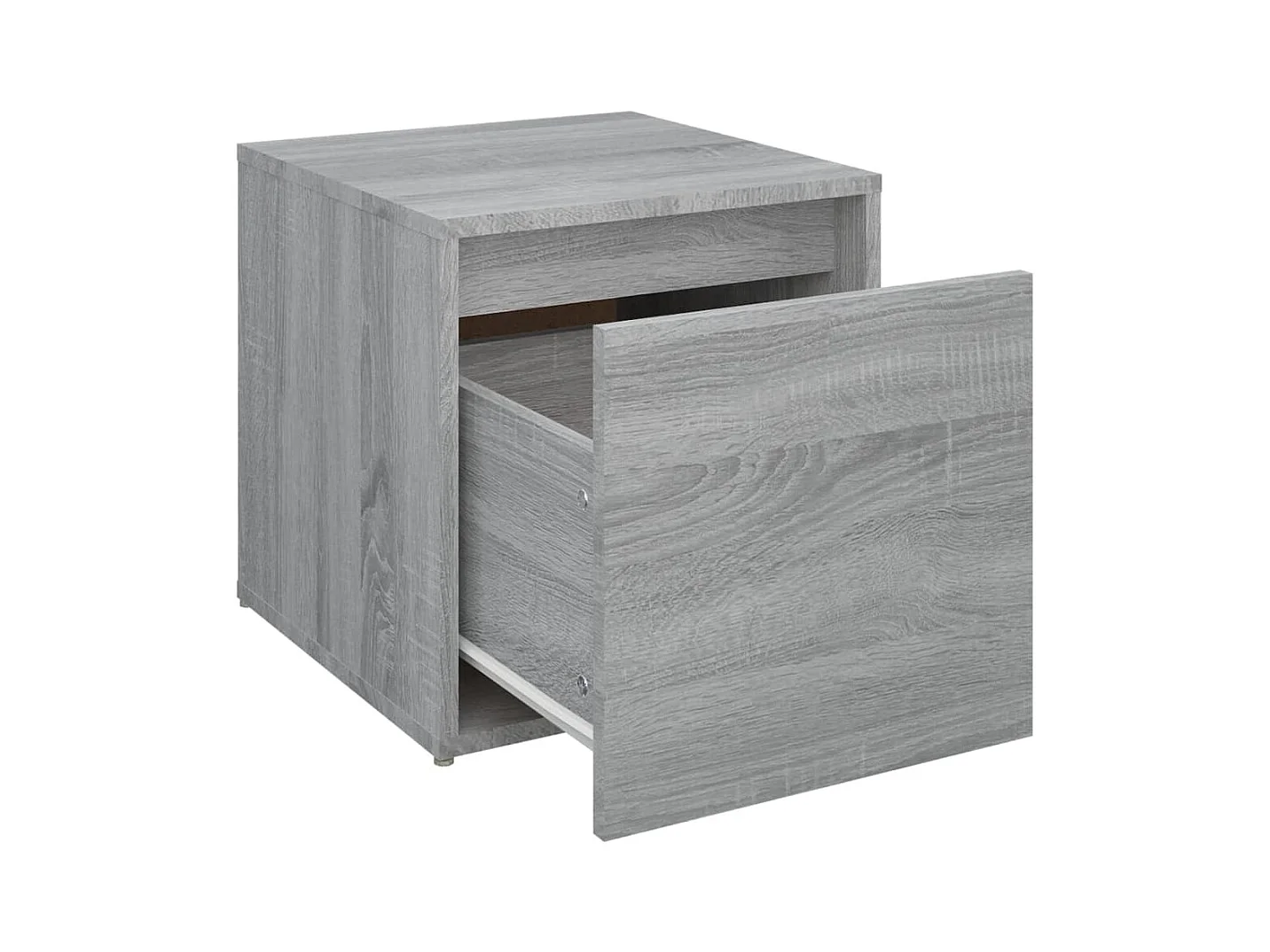 Tiroir boîte Sonoma gris 40,5x40x40 cm Bois d'ingénierie