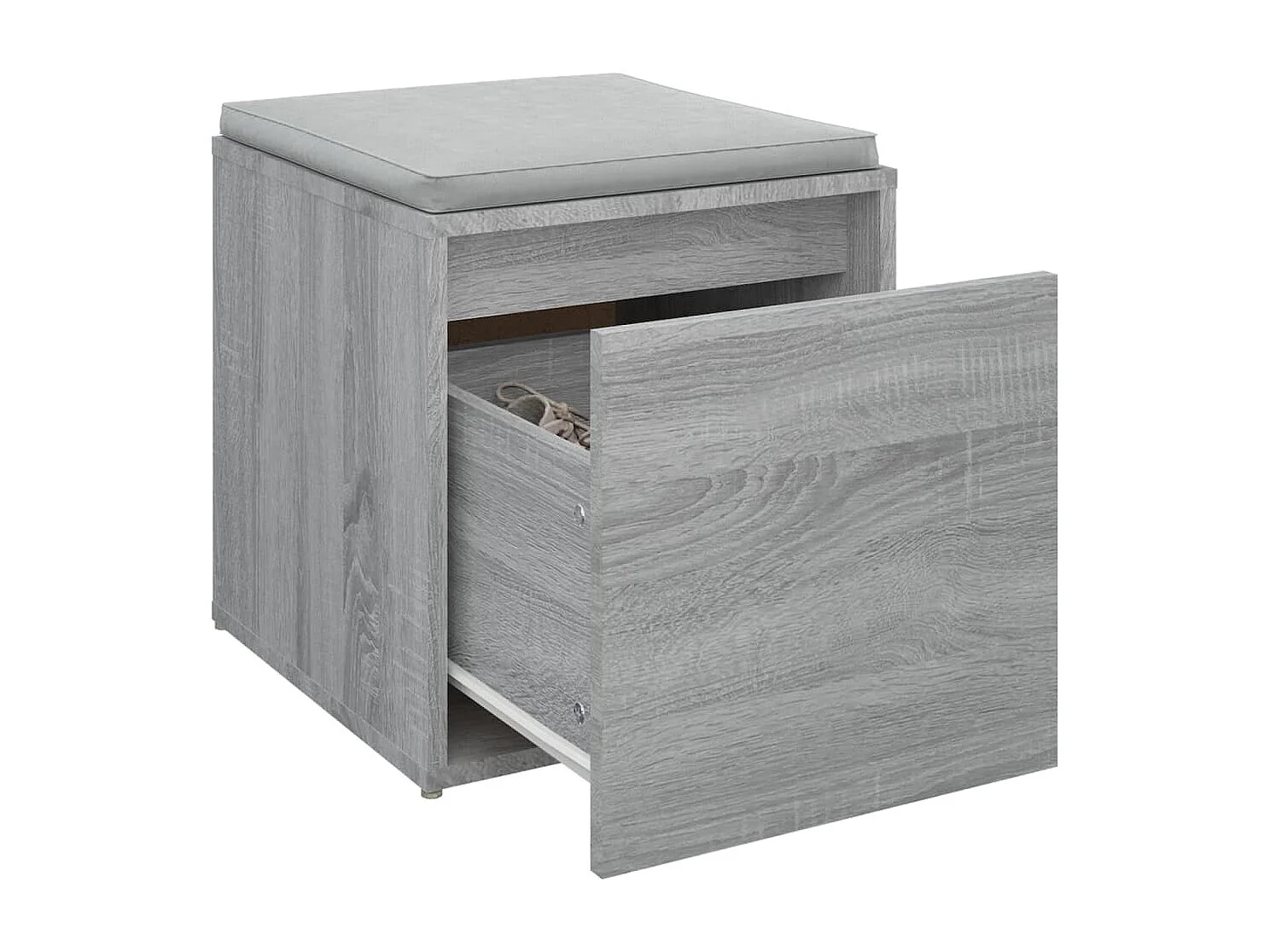 Tiroir boîte Sonoma gris 40,5x40x40 cm Bois d'ingénierie