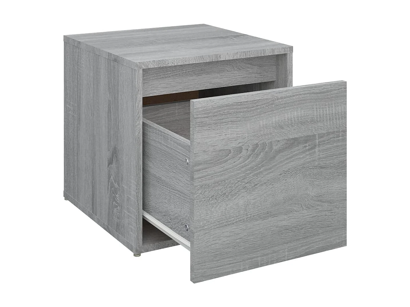 Tiroir boîte Sonoma gris 40,5x40x40 cm Bois d'ingénierie