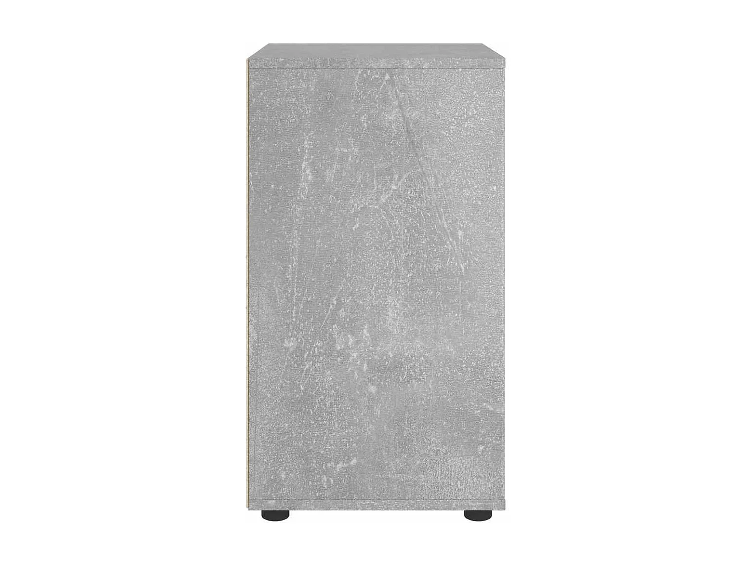 Buffet  gris béton 60x40x73 cm bois d'ingénierie