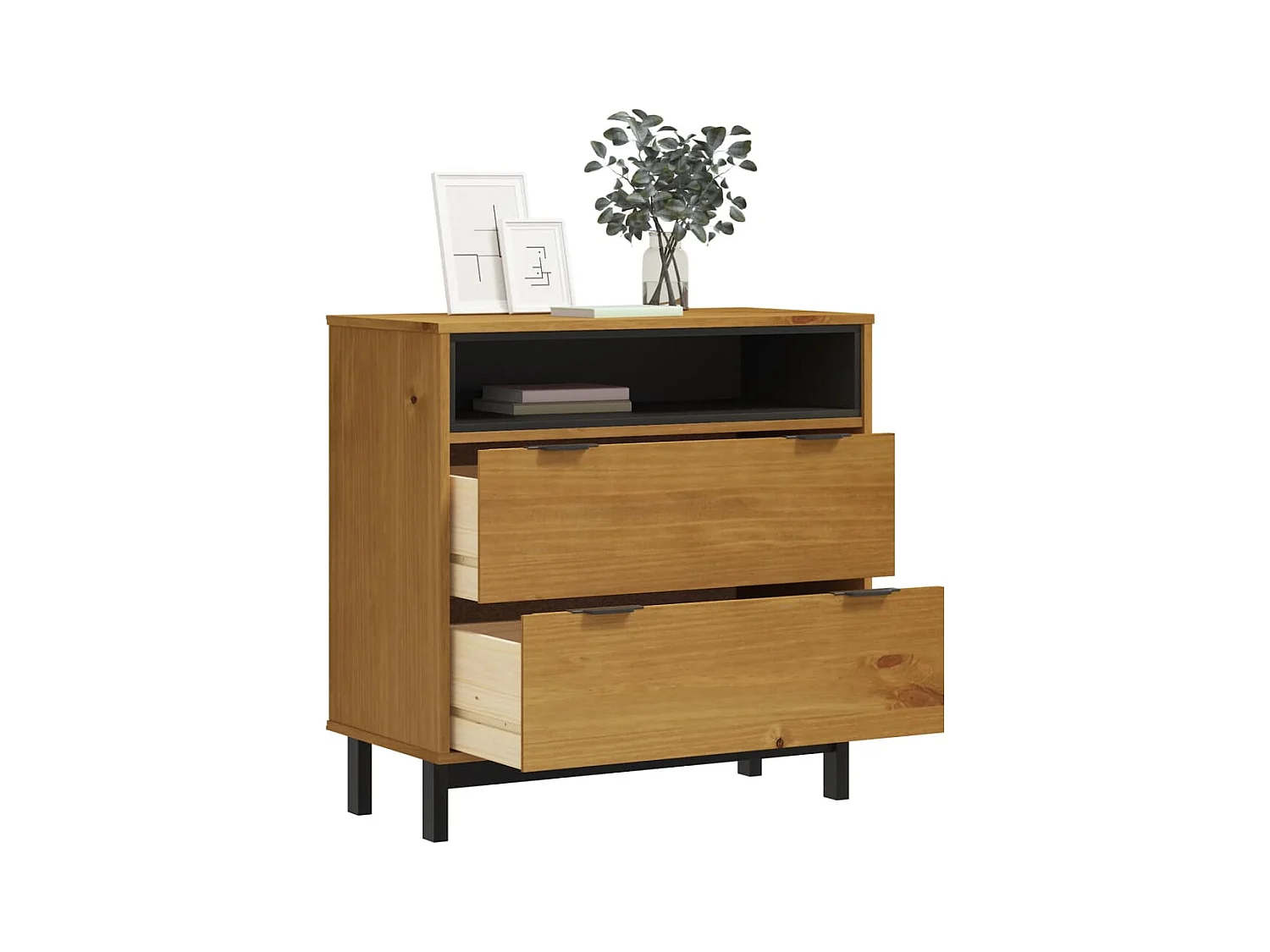 ladekast 80x40x80 cm massief grenenhout