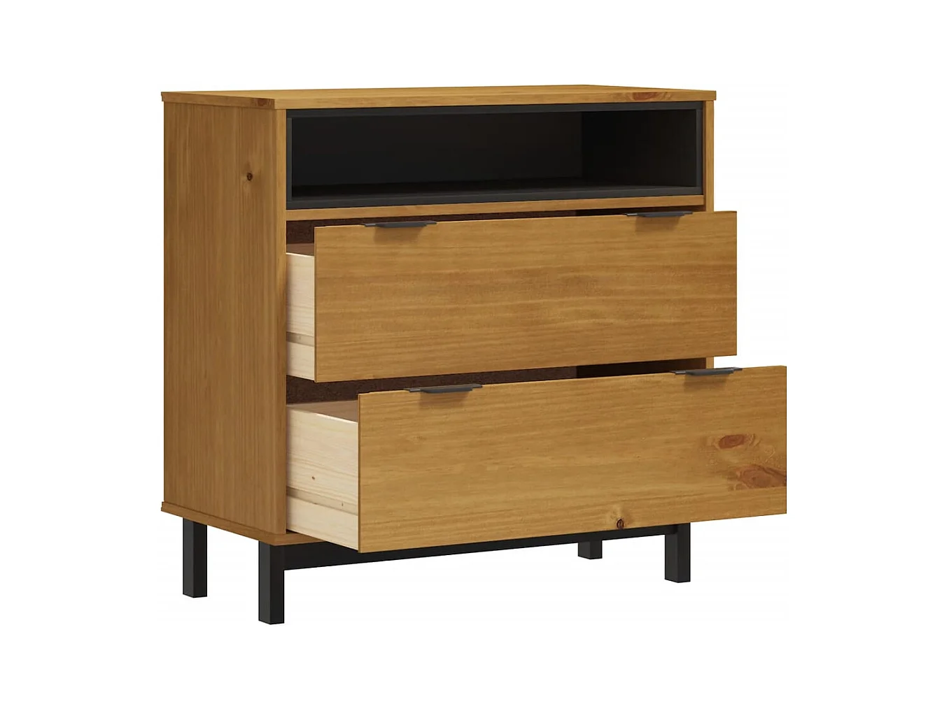 ladekast 80x40x80 cm massief grenenhout