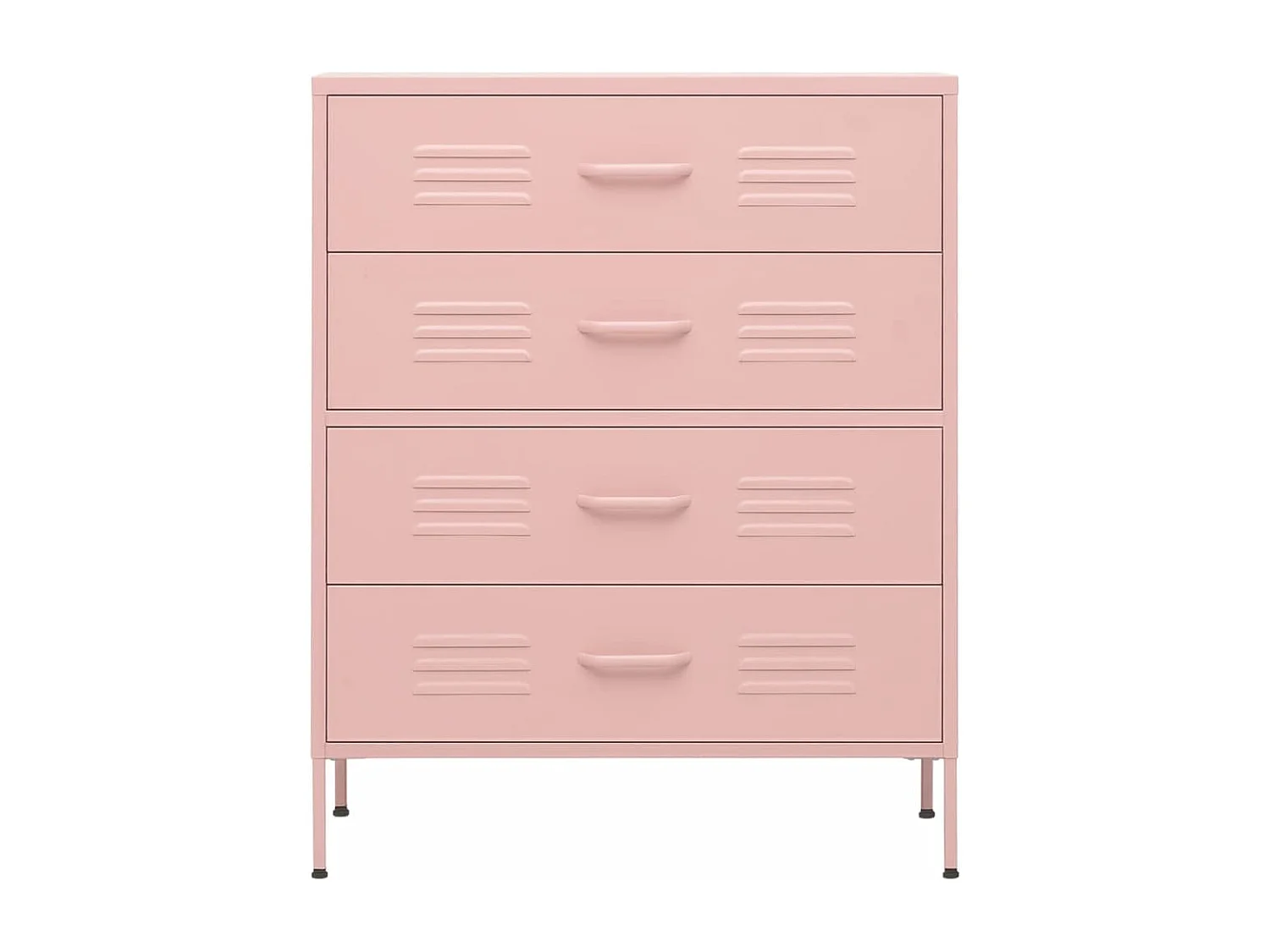 Commode Rose 80x35x101,5 cm Acier