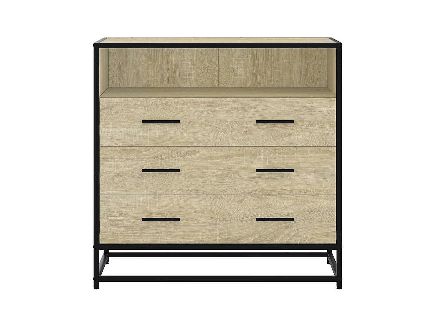 Commode chêne sonoma 70x41x70 cm bois d'ingénierie