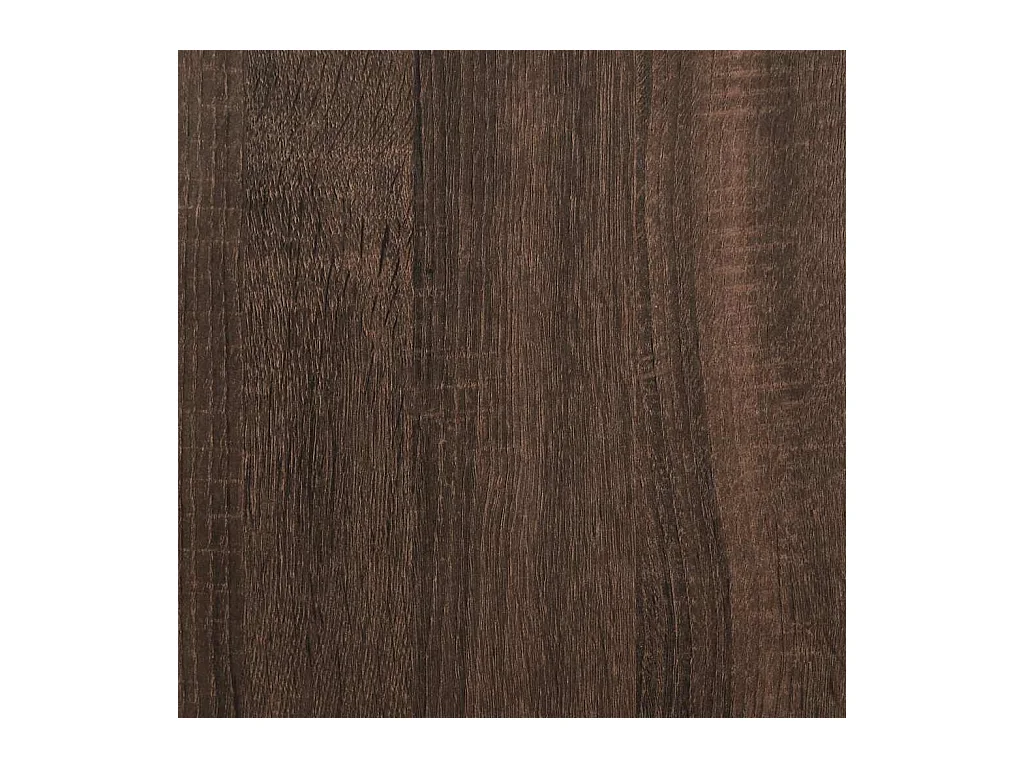 Commode chêne marron 70x41x83,5 cm bois d'ingénierie