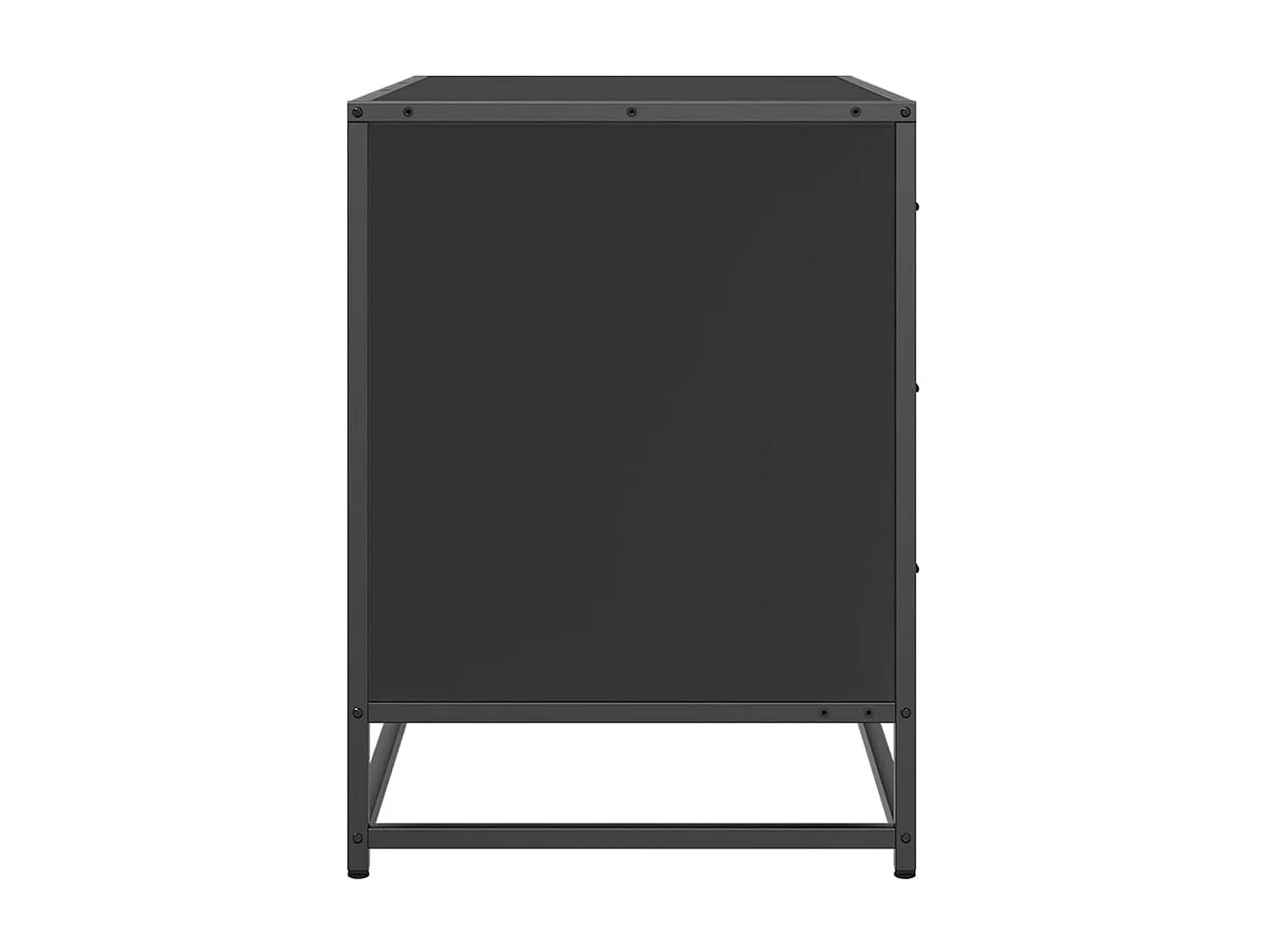 Armoire à tiroirs noir 70x41x56 cm bois d'ingénierie