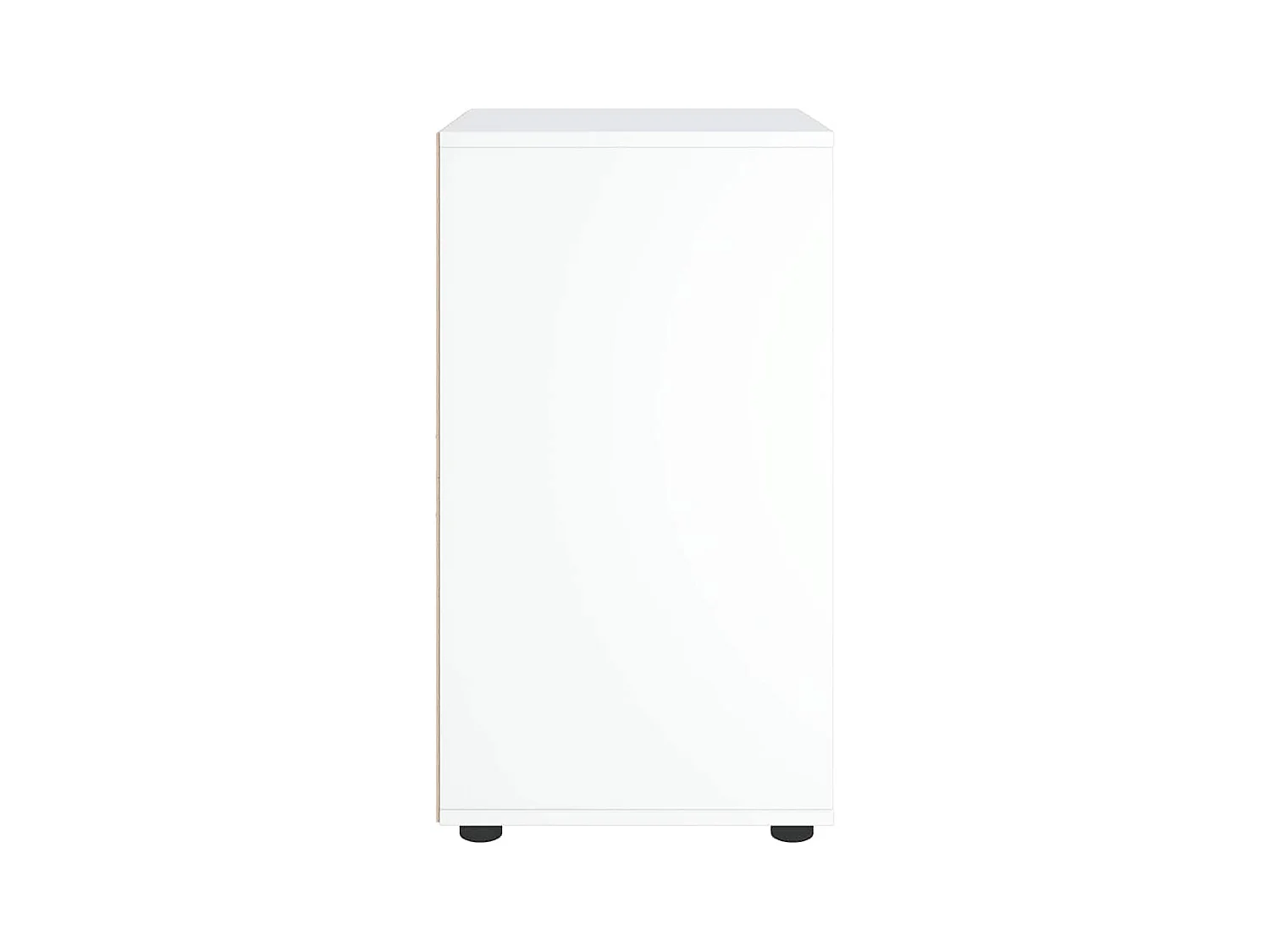 wit dressoir 60x40x73 cm bewerkt hout