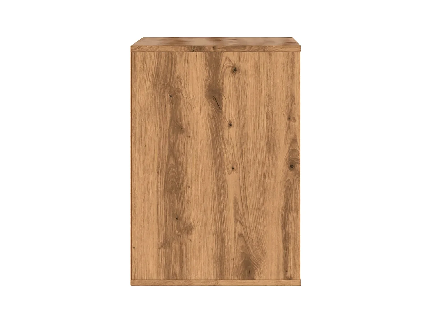 Handgemaakte eikenhouten hoekkast 60x41x58 cm van bewerkt hout