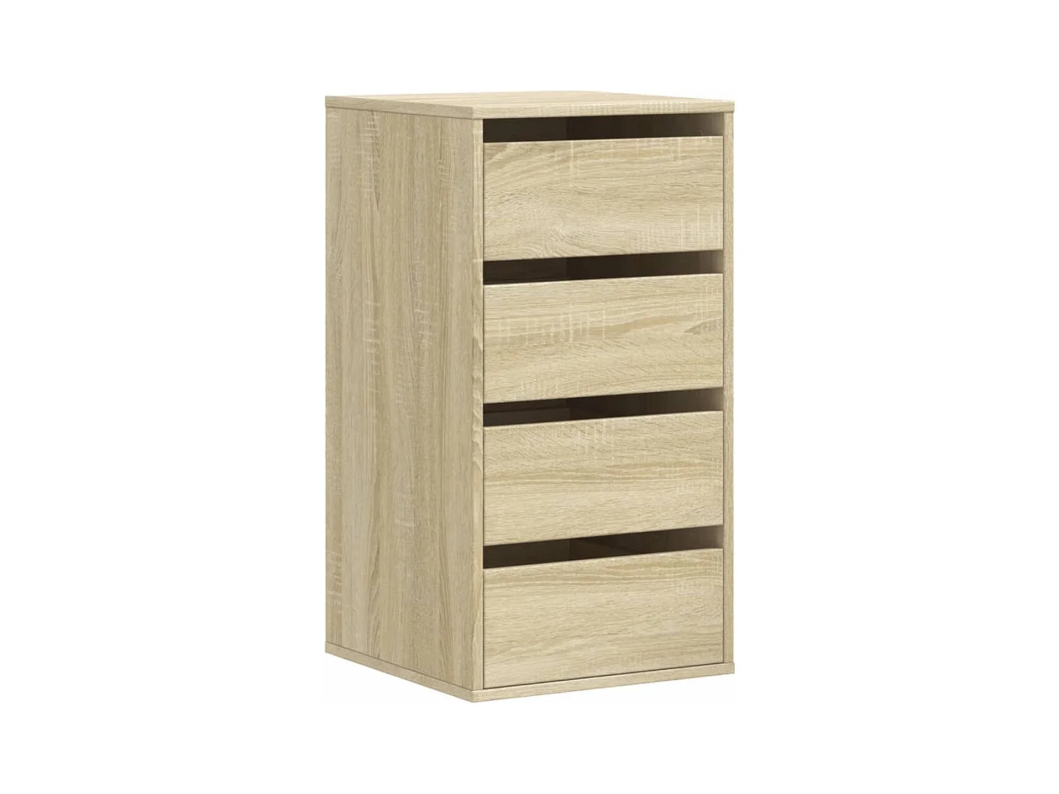 Sonoma eiken hoekladekast 40x41x76 cm bewerkt hout