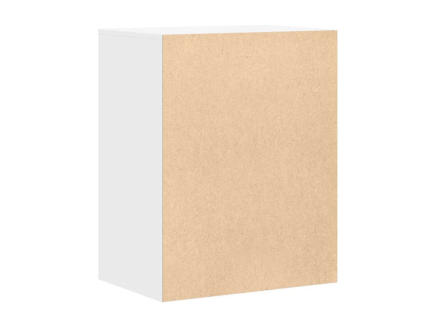 Cómoda esquinera blanca 60x41x76 cm madera contrachapada