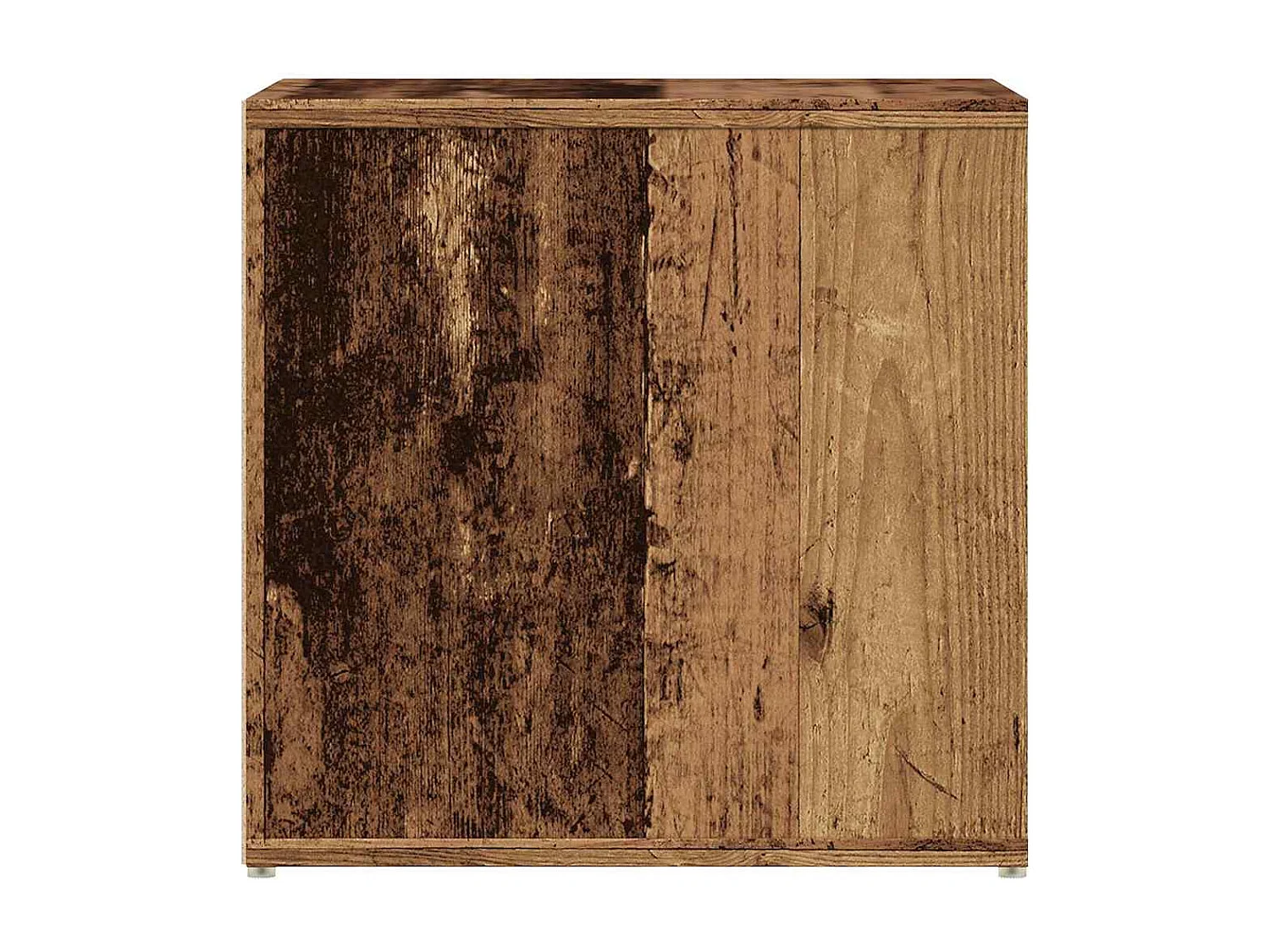 Tiroir boîte vieux bois 40,5x40x40 cm bois d'ingénierie