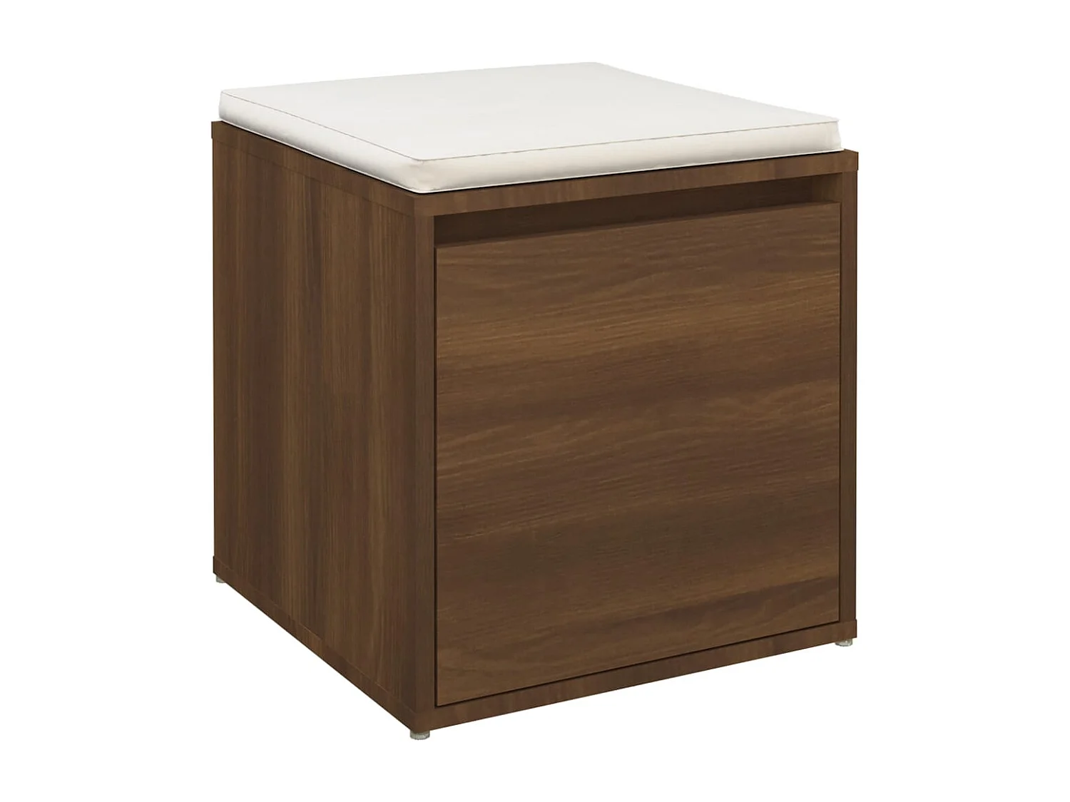 Tiroir boîte Chêne marron 40,5x40x40 cm Bois d'ingénierie