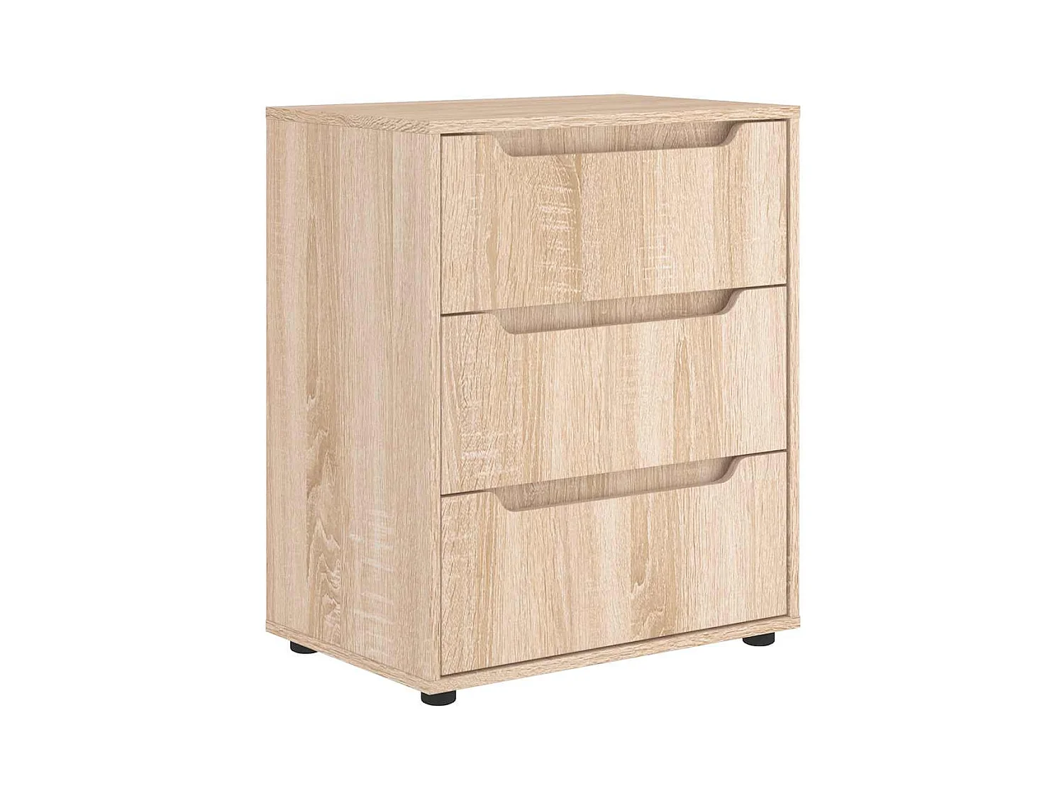 Buffet  chêne sonoma 60x40x73 cm bois d'ingénierie