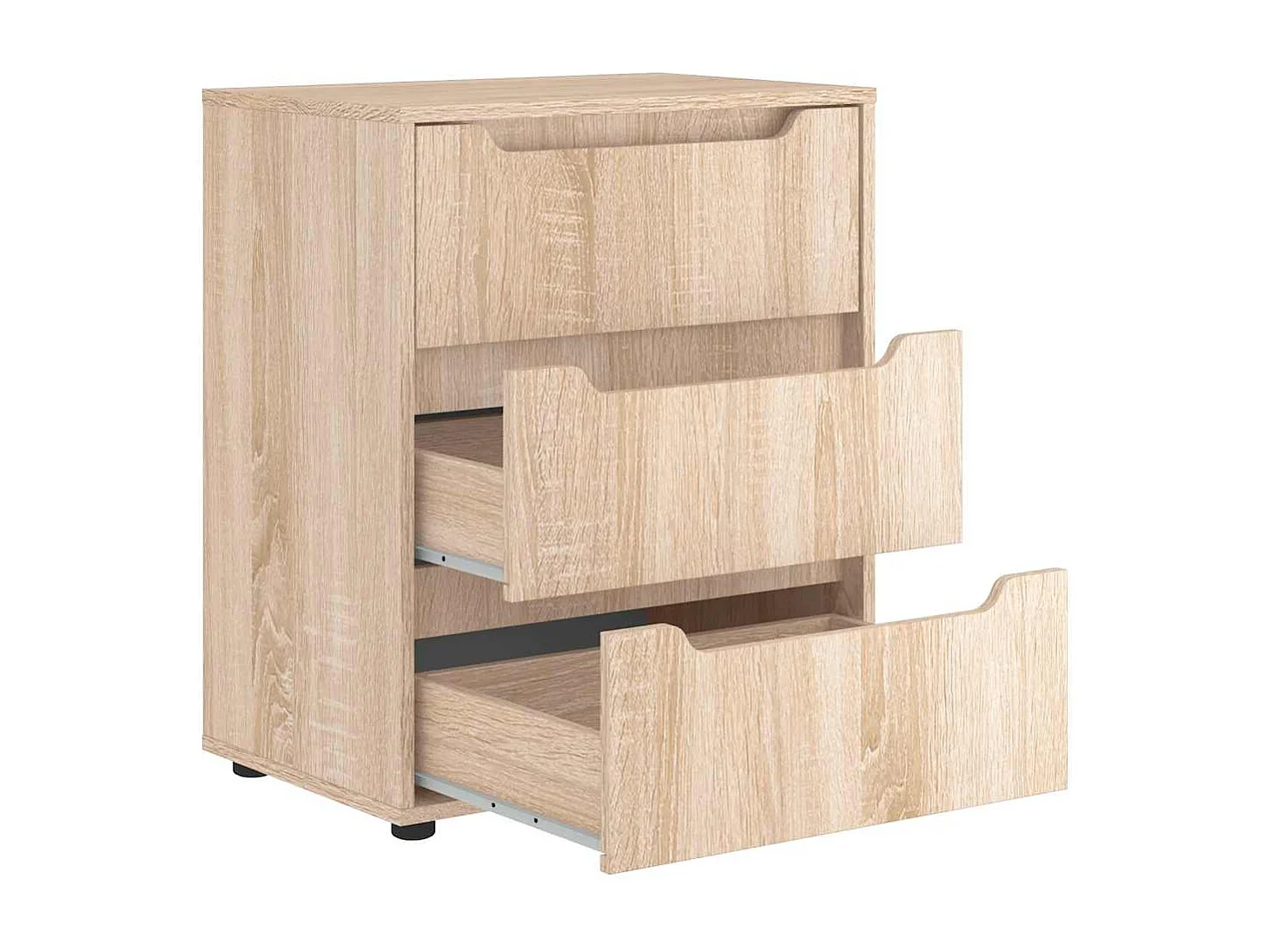 Buffet  chêne sonoma 60x40x73 cm bois d'ingénierie