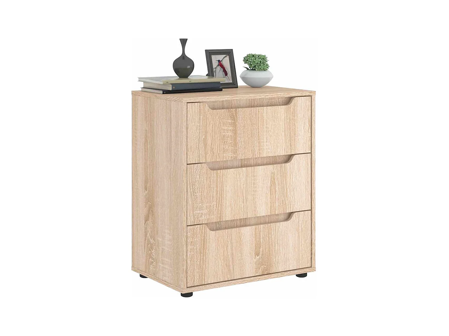 Buffet  chêne sonoma 60x40x73 cm bois d'ingénierie