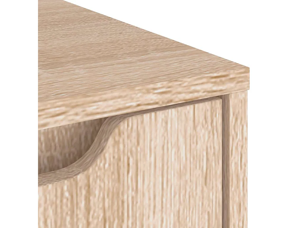 Buffet  chêne sonoma 60x40x73 cm bois d'ingénierie